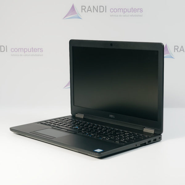 Laptop DELL Latitude E5570, i5-6300U 2.40GHz, 8GB, 256 SSD, 15.6″ FHD, WEBCAM refurbished Grad A, WIN 10 PRO
