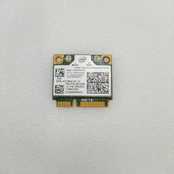INTEL CENTRINO ADVANCED-N 6205, modul wireless DUAL BAND Model 62205ANHMW second hand