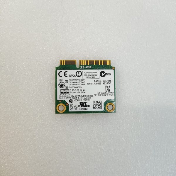 INTEL CENTRINO ADVANCED-N 6205, modul wireless DUAL BAND Model 62205ANHMW second hand