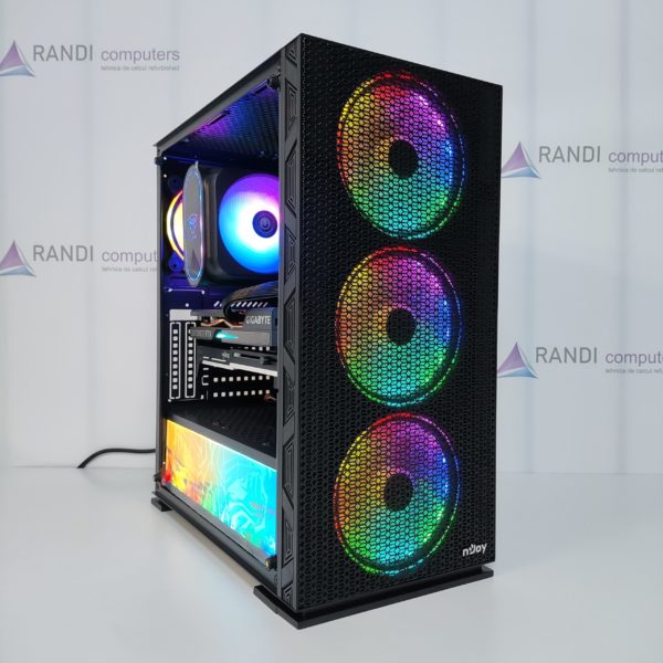 Calculator Gaming RandyX Kona 3060Ti – AMD Ryzen 7 5700x, 3.40GHz up to 4.60GHz, 32GB DDR4, 1TB SSD M.2 NVME, 1TB HDD, nVidia GeForce RTX 3060TI, WINDOWS 10 PRO